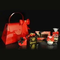Red Valé Bag by Forrey & Galland 