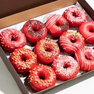 Red Velvet Donut  by Bakery & Company 