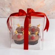 Reindeer Cupcakes by NJD