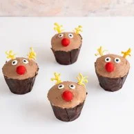 Reindeer Cupcakes by NJD