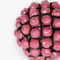 باقة شوكولاتة غزل البنات الوردي من ماستيكاشوب