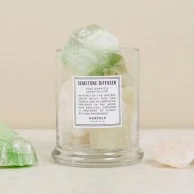 Rose Quartz & Calcite Gemstone Diffuser Gift Set by Sauce