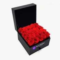 Roses Box with Chocolate Drawer (Large)