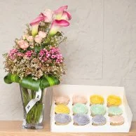 Roses Cupcakes by Magnolia and Flowers Bundle