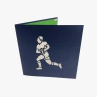 كرة القدم الامريكية - بطاقة ثلاثية الأبعاد من أبرا كاردس
