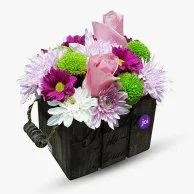 Rustic Flower Basket