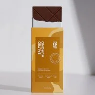 Vegan Salted Almond Chocolate Bar by The Goodness Company
