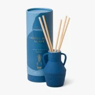 Santorini 4fl oz Blue Ceramic Diffuser Blue Agave by Paddywax