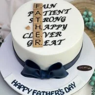 Scrabble Father's Day Cake by Sugaholic