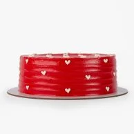 Secret Love Message Red Cute Cake 500g by Cake Social