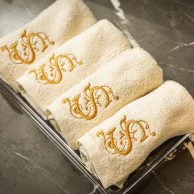 Set of 6 Customized Hand Towels