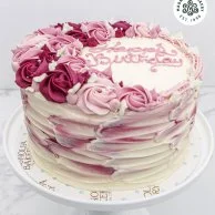 Shades of Pink Cake by Magnolia