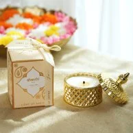 Shanti Candle 130ml Diwali Edition By Light of Sakina