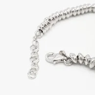 Shiny Silver Bracelet by Mecal