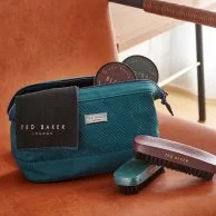 Shoe Shine Kit Teal by Ted Baker