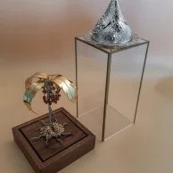 Silver & Gold Plated Palm Tree Censer by Mecal