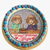 Sisters For Life Cookie Cake