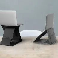 Sit-stand Laptop Desk - Silver