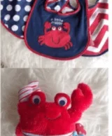 سلة هدايا ألعاب Mr. Crab للأطفال