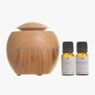 Sleep Well USB Diffuser with Essential Oils by Aroma Home