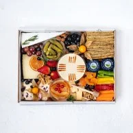 Small Gourmet Vegeterian Cheese Box By Cheese OnBoard