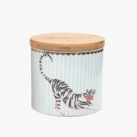 Small Storage Jar Tiger Design By Yvonne Ellen