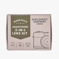 Smart Phone 3 in 1 Photo LensKit - with Black Clip  By Gentlemen's Hardware