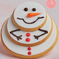 Snowmen Cookies By Sugarmoo