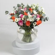Spring Freshness Roses Vase