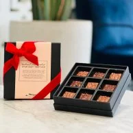 Star Dust Truffles Box Of 9 by Mirzam