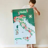 Sticker Poster - Italy By Poppik