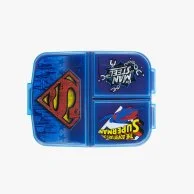 Stor Multi Compartiment Sandwich Box Superman Symbol