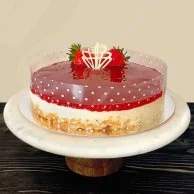 Strawberry Cheesecake by Miss J Cafe