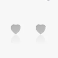 Heart Stud Earrings by Agatha Paris