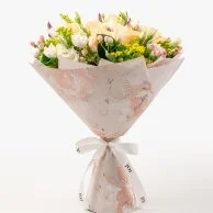 Subtle Pink Floral Bouquet