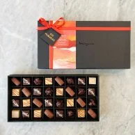 Summer Sunsets Pralines & Caramels Box Of 32 by Mirzam