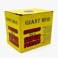 Supersized Yellow Mug