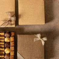 Sustainable Box Date Biscuit  Medium By Bateel