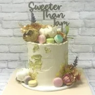 Sweeter Than Jam Cake (With Cake Topper) By Pastel Cakes