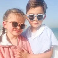 Sydney - Sea Blue Kids Sunglasses by Little Sol+