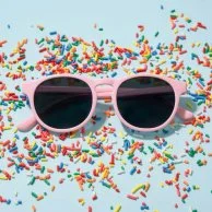 سيدني - نظارات شمسية باللون الوردي الناعم للأطفال من ليتل سول +