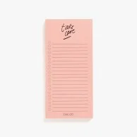 Take Care Magnetic Notepad by Ban.do