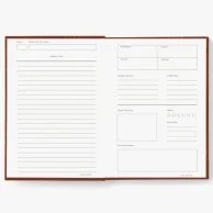 Tan Croc Daily Planner By Career Girl London