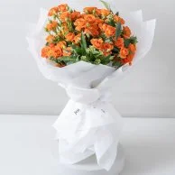 Tangerine Dream Hand Bouquet