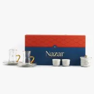 Tea Set - Nazar - Grey