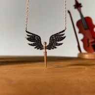 The Angel Necklace, Black