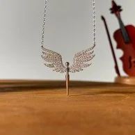 The Angel Necklace-Silver