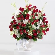 The Classic Red Baby Rose Arrangement