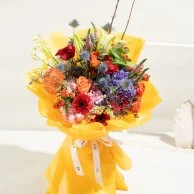 The Colorful Batch Hand Bouquet