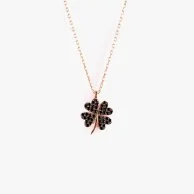 The Flower Necklace, Black